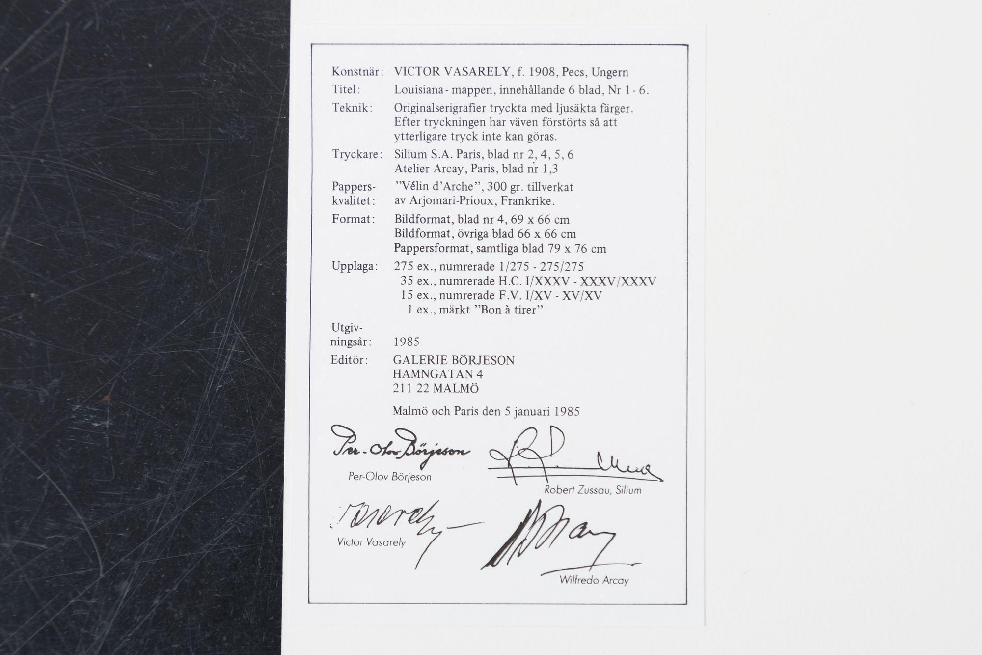 Victor Vasarely, "Louisiana 1".