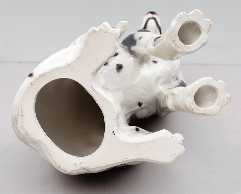 GOLVFIGUR, porslin, 1900-talets andra hälft.