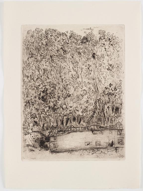 MARC CHAGALL, 71 st etsningar ur upplagan om 285 exemplar på Arches/MBM/J. Perrigot-papper, 1923-1948.