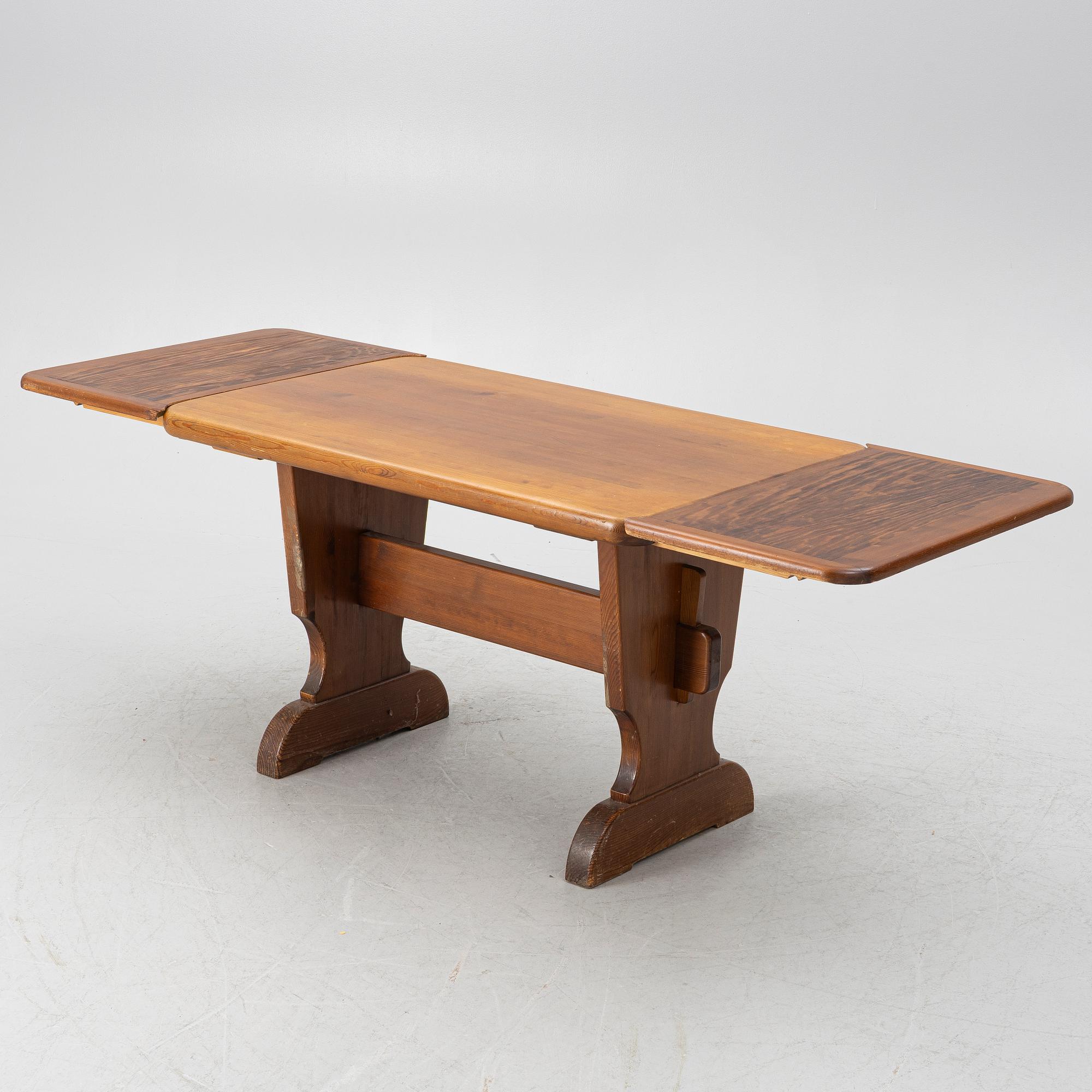 Matbord, 1900-talets andra hälft.