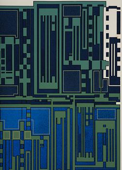 Eduardo Paolozzi, Untitled from: "Hommage aux Prix Nobel" (The Nobel Prize Portfolio).