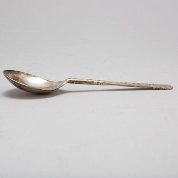 Sked, silver, Herman Brouer (v Trondheim 1686-1703).