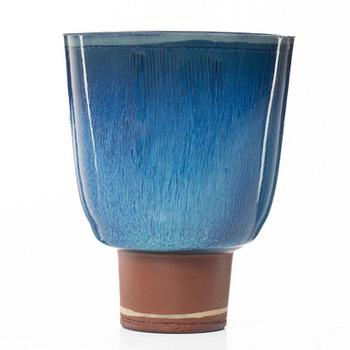 Wilhelm Kåge, a 'Farsta' stoneware vase, Gustavsbergs stduio 1958.