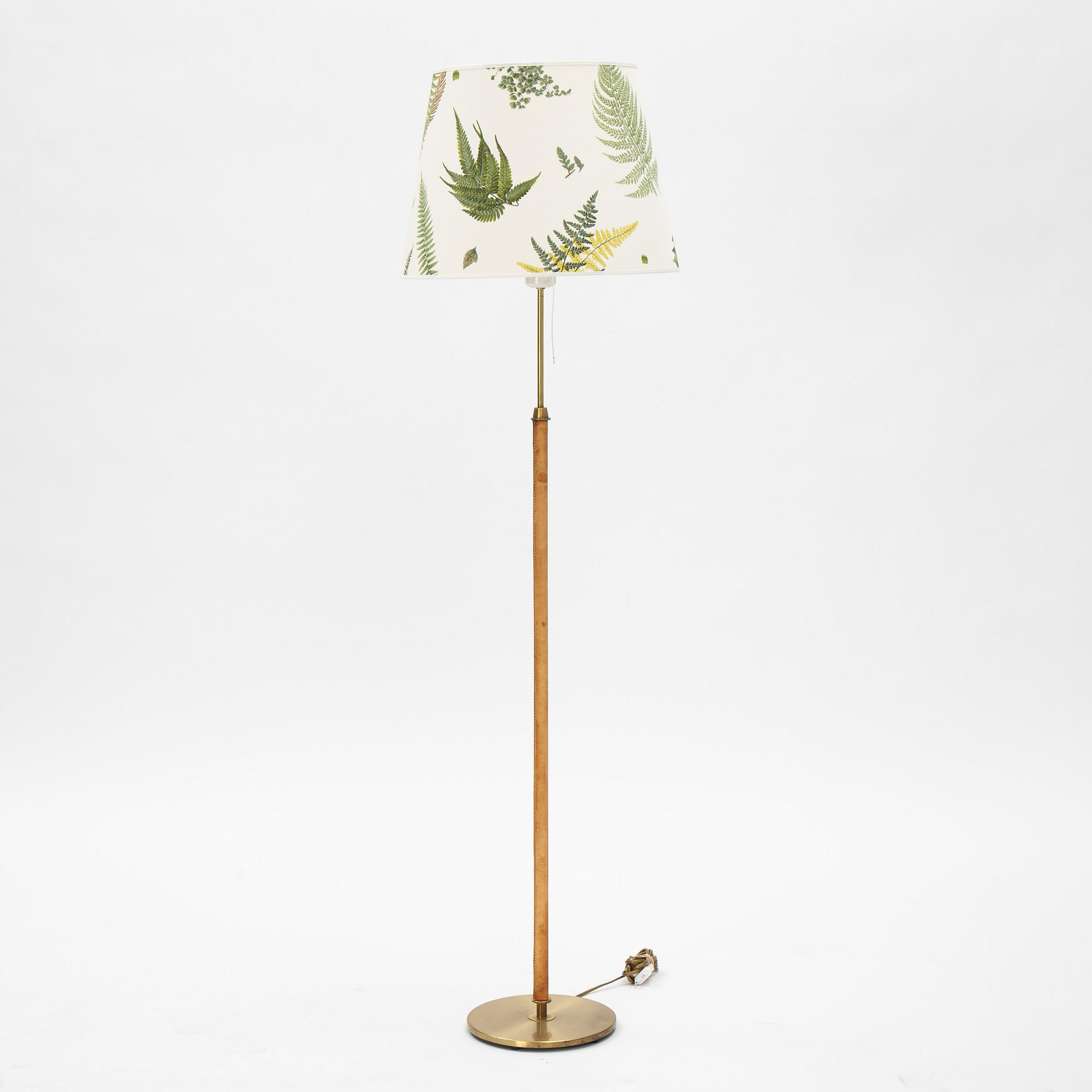 Golvlampa, modell 7097, Falkenbergs belysning, 1900-talets andra hälft.