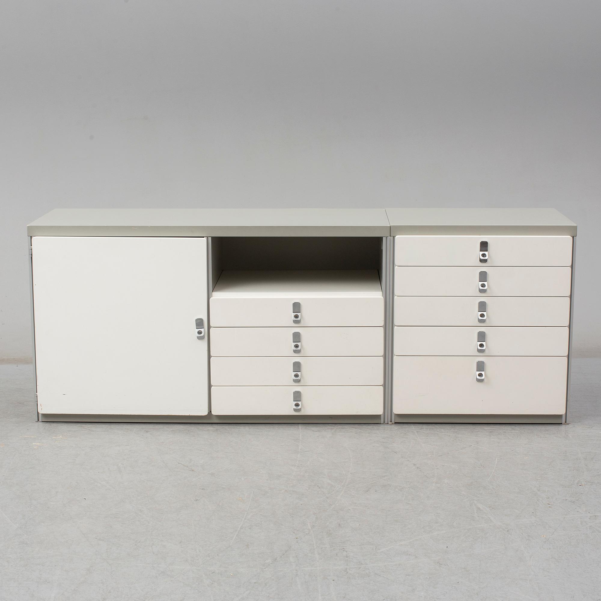 ANTONIO GIOIA, sideboard/förvaring, 2 delar "Avanti", för Dux.
