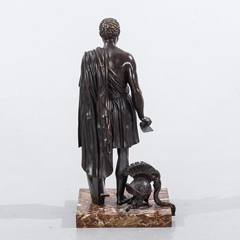 Sculpture, unknown artist, bronze, around the year 1900.