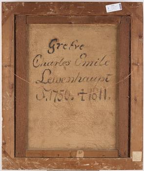 French School, 18Th Cenrury, "Charles Emile Lewenhaupt" (1750-1811).