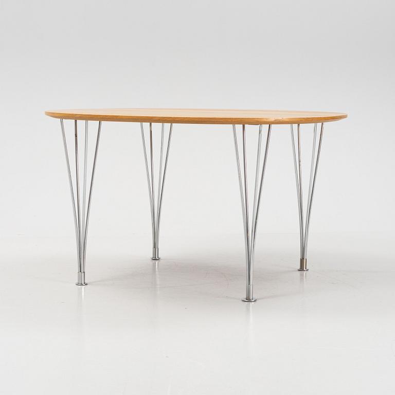 Bruno Mathsson, a 'Supercirkel' table, second half of the 20th Century.