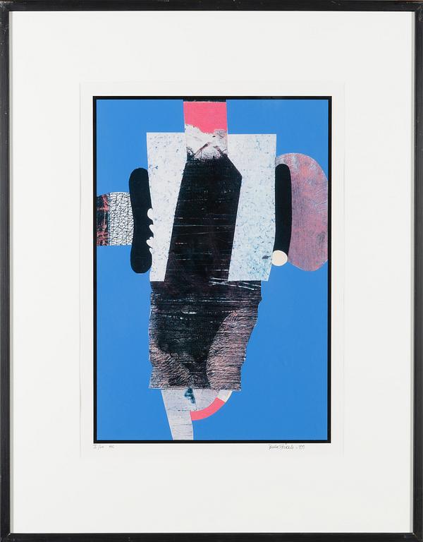 JUHA SOISALO, serigraph, signed and dated -88, numbered I/LX HC.