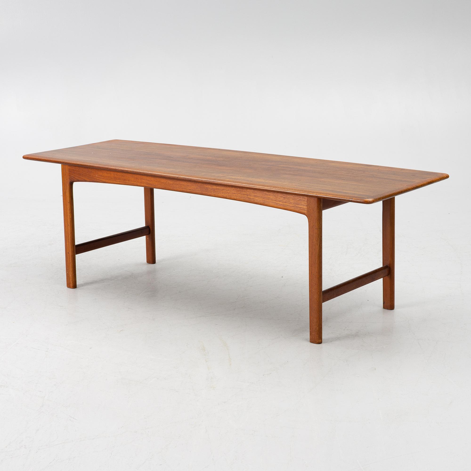Folke Ohlsson, Coffee table, "Dollar", Bra Bohag, Tingströms, 1960s.