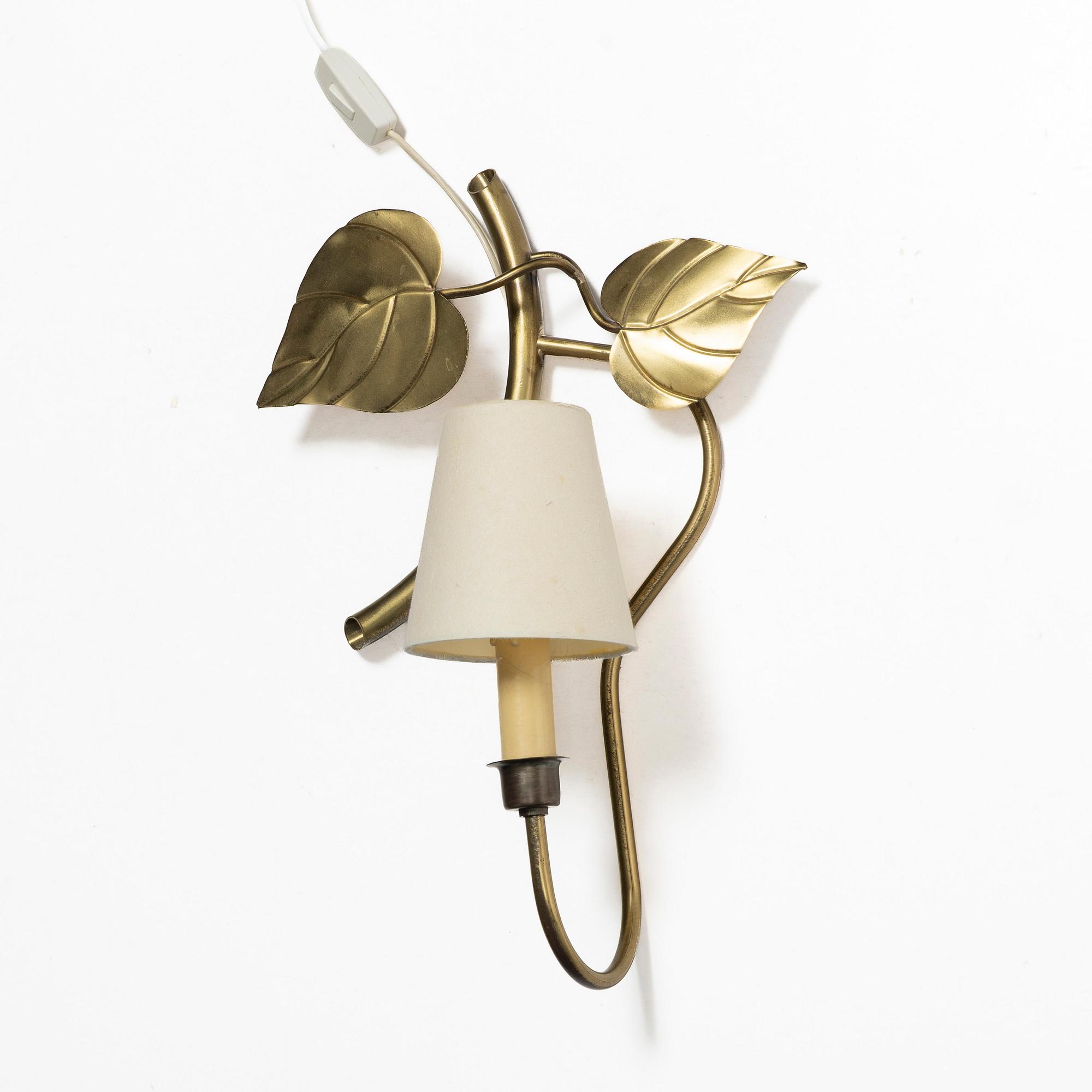 A wall lamp, Swedish Modern, 1940s.