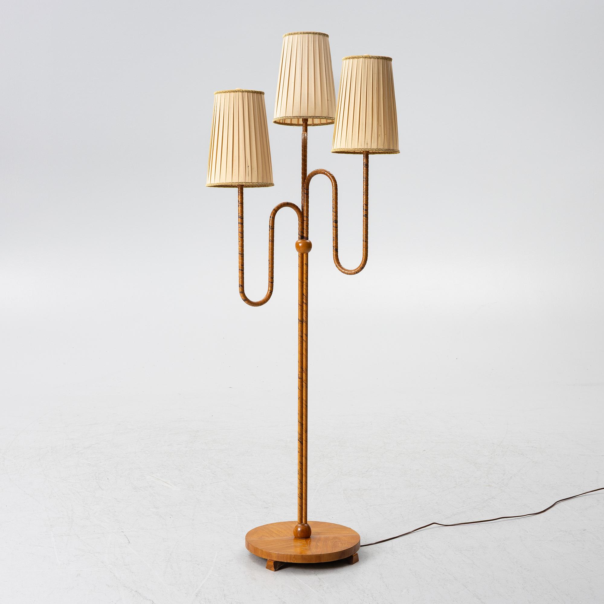 Golvlampa, Swedish Modern, 1940-tal.