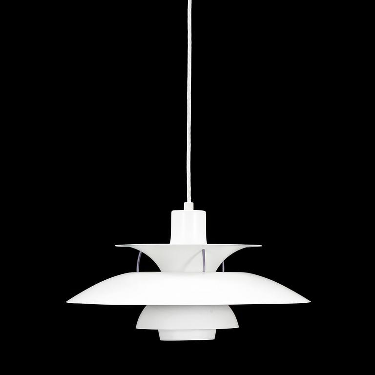 TAKLAMPA, PH-5, Poul Henningsen för Louis Poulsen, Danmark, 1900-talets andra hälft.