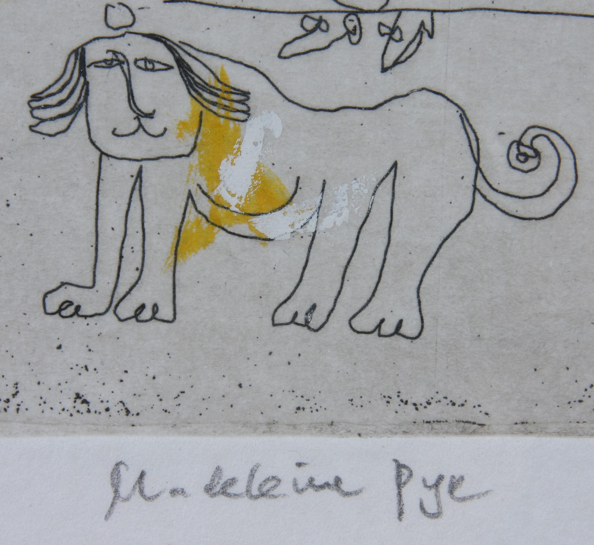 MADELEINE PYK, , litografi, sign.