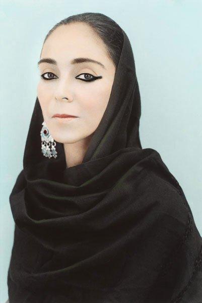 Youssef Nabil, "Shirin Neshat, Casablanca", 2007.