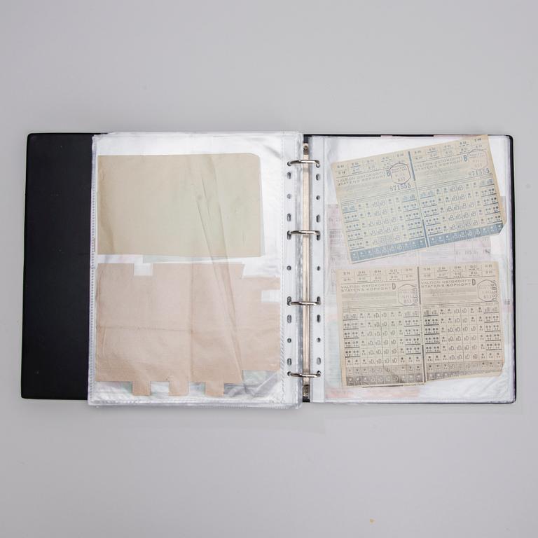 STATENS KÖPKORT, ca 350 st, Finland 1941-1949.