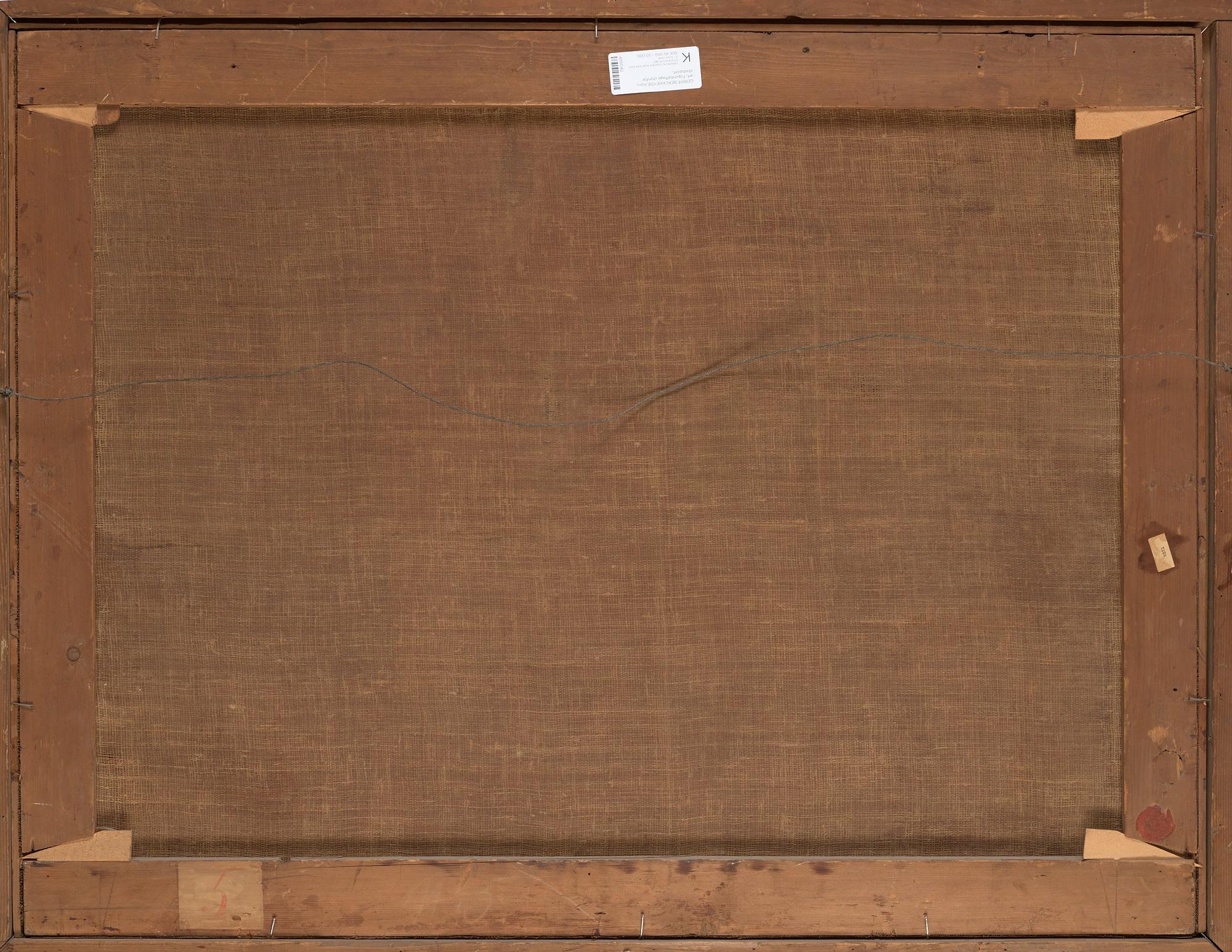 Cornelis de Wael Circle of, Figures outside the city gate.