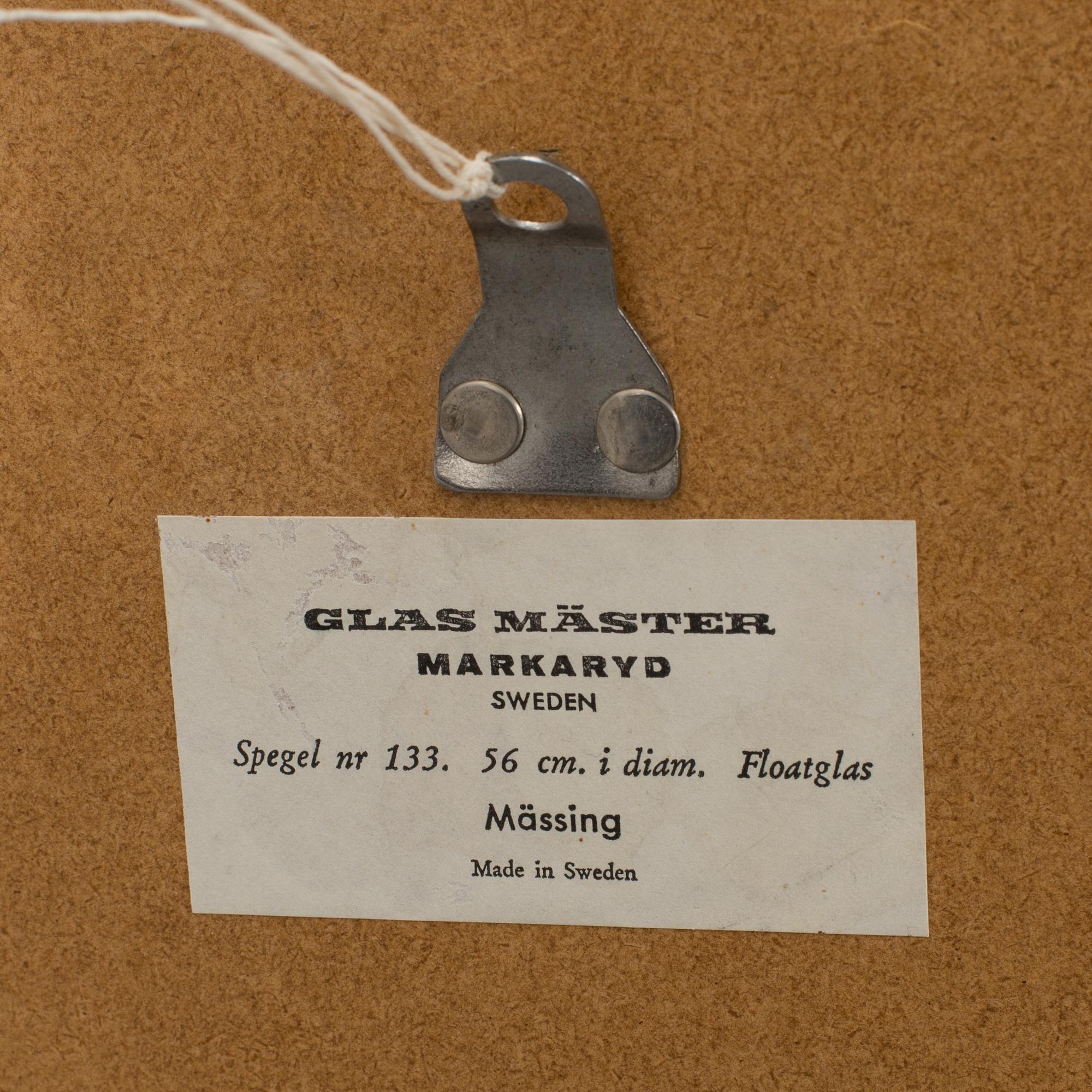 MIRROR, Glasmäster Markaryd, late 20th century,