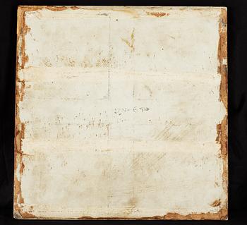 PLATTA/FLIS, porslin. Qing dynastin, 1700-tal.