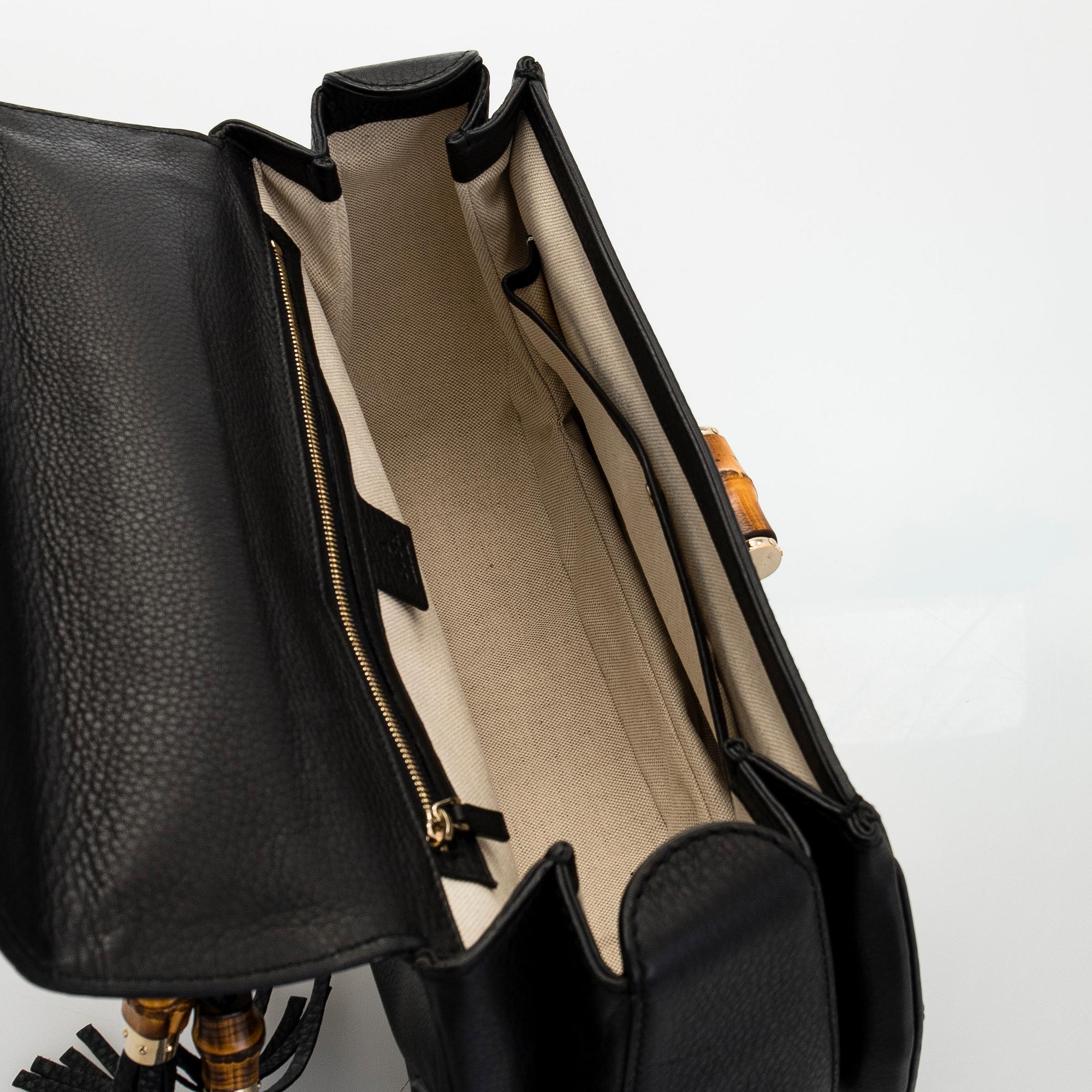 Gucci, väska "Bamboo 1947 large".