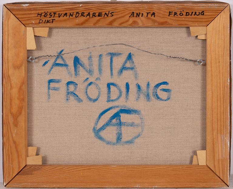 Anita Fröding, "Höstvandrarens dikt".