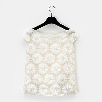 Giambattista Valli, a silk top, size 38/XXS.