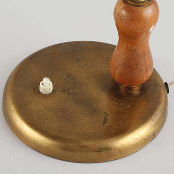 SKRIVBORDSLAMPA, 1900-talets första hälft.