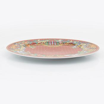 Versace, plates, 6 pcs, porcelain, Rosenthal.