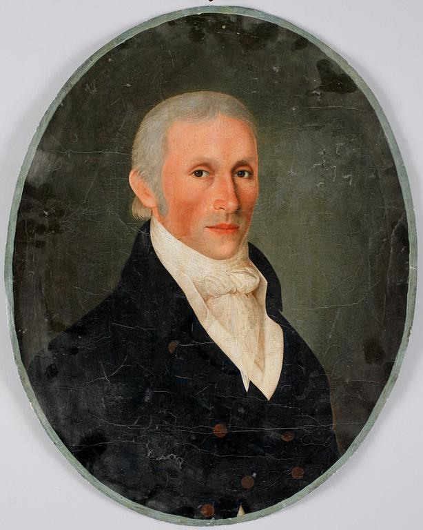 OKÄND KONSTNÄR, olja på duk, 1800-tal.