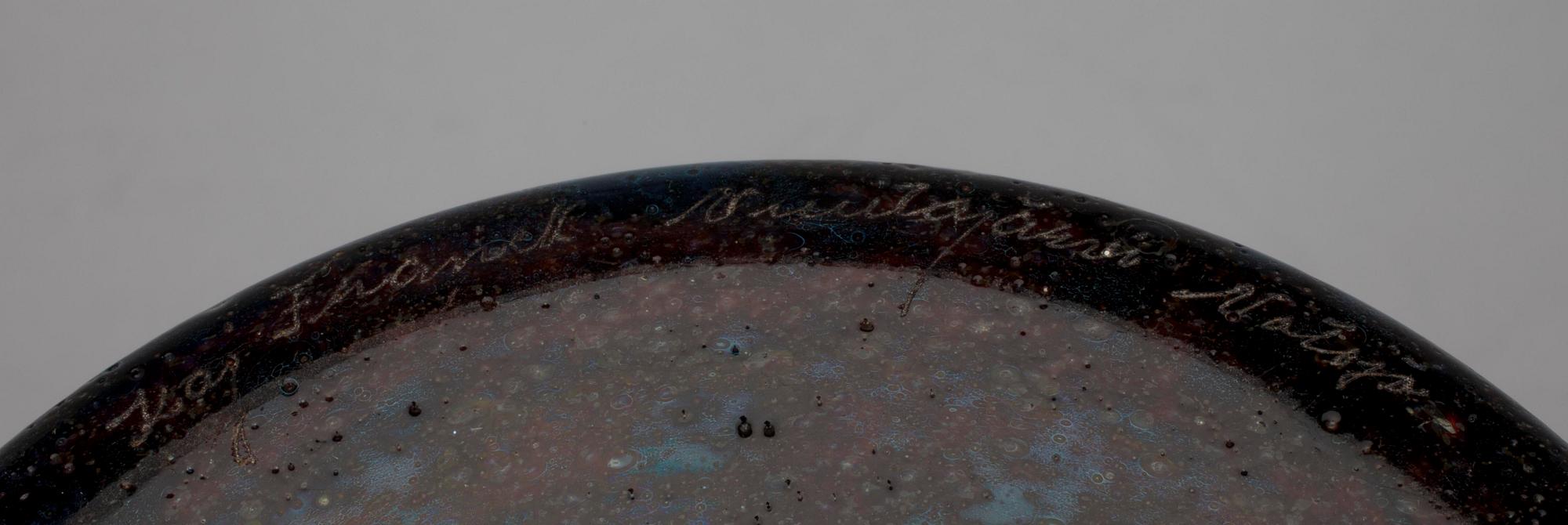 POKAL, glas, sign. Kaj Franck Nuutajärvi Notsjö.