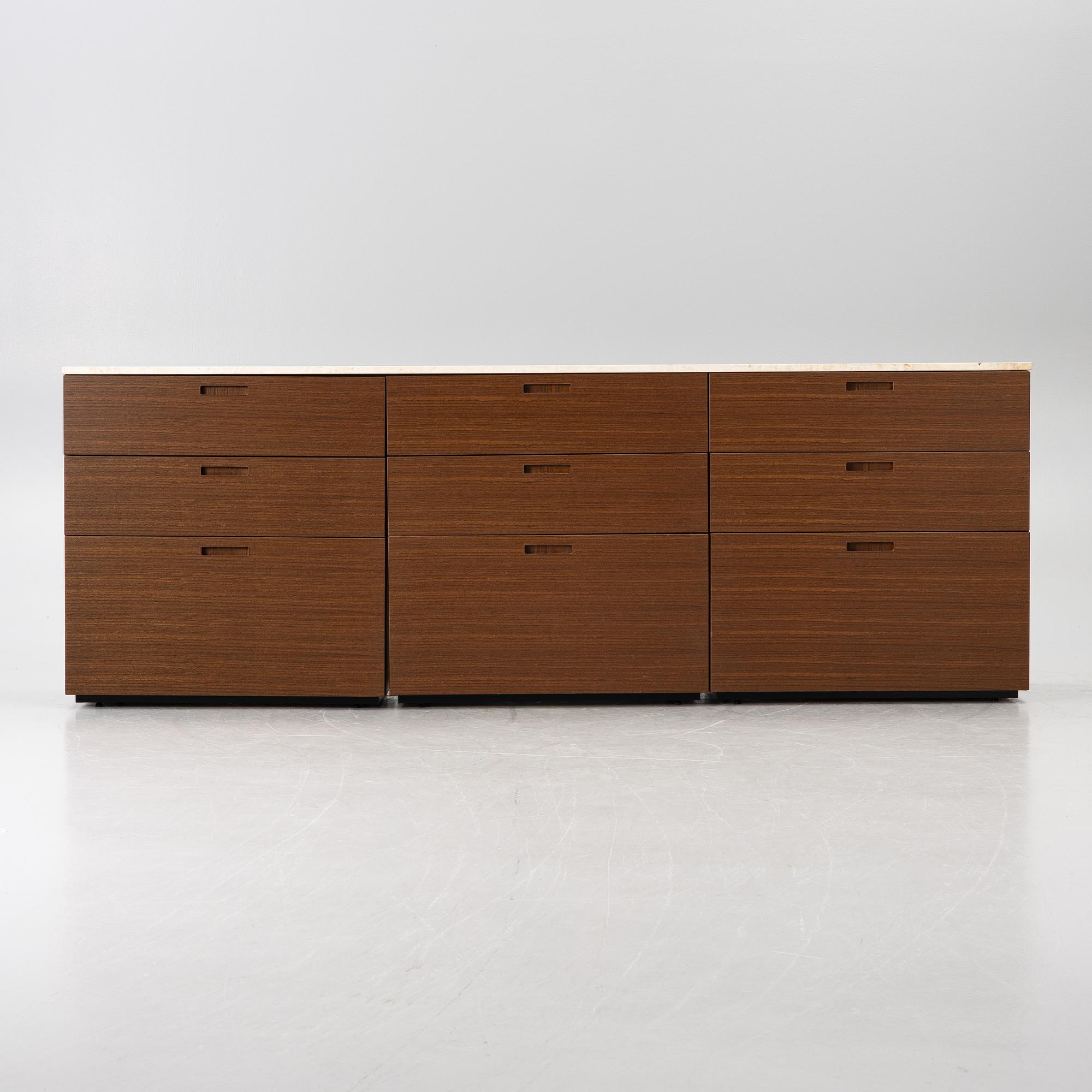 A sideboard, probably by Porro, Italy.