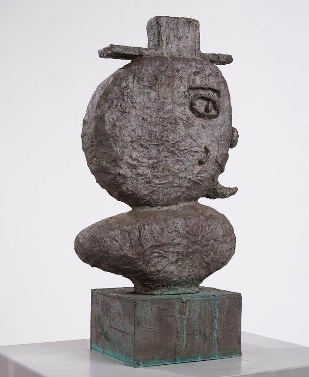 Donald Baechler, ”Man with Hat”.