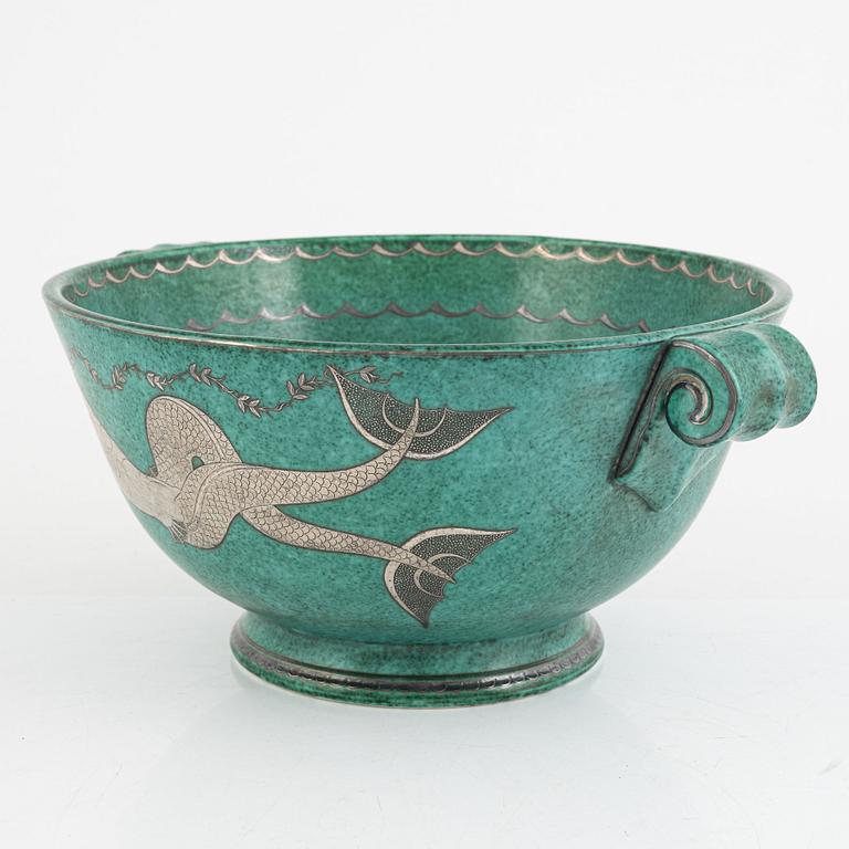 Wilhelm Kåge, an "Argenta" bowl, Gustavsberg, Sweden, 1934.