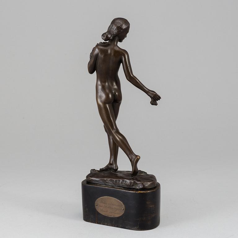 ARVID KNÖPPEL, Sculpture. Signed and dated. Foundry mark. Bronze.