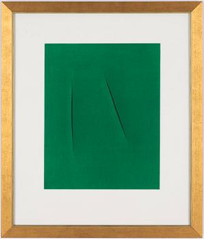 Lucio Fontana, "Concetto Spaziale".