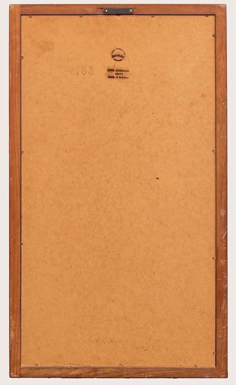 Aksel Kjersgaard, mirror, "No 163", Denmark, 1950s-60s.