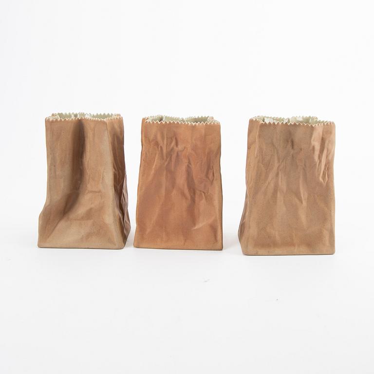 11 porcelain vases, designed by Tapio Wirkkala for Rosenthal Studio Linie.