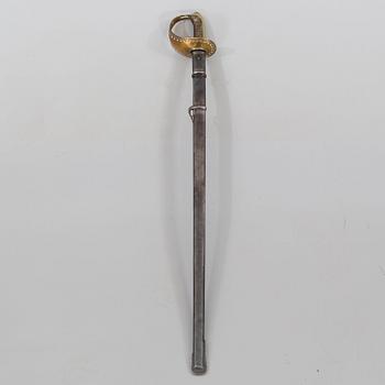 A 19th century sabre,