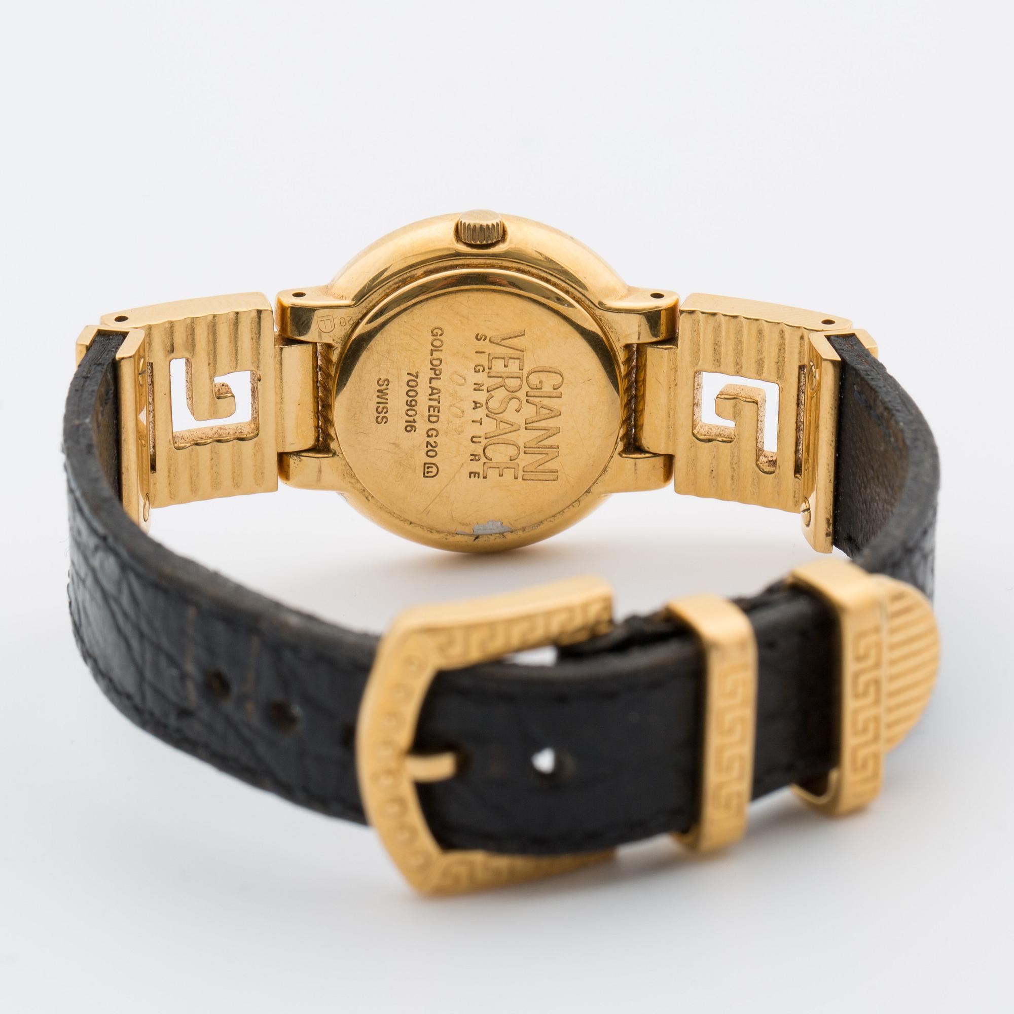 GIANNI VERSACE Medusa G20 7008014 Watch Gold-Plated Men's