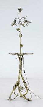 GOLVLAMPA, metall, jugend, tidigt 1900-tal.