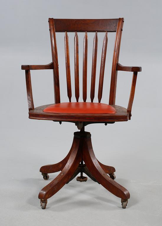 SKRIVBORDSSTOL, 1900-talets början.