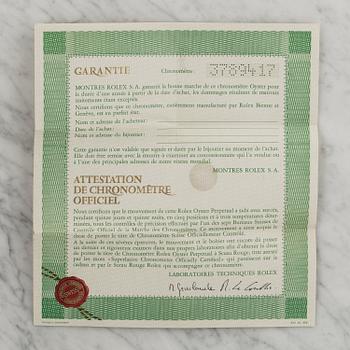 ROLEX, Oyster Perpetual Date, Submariner (660ft=200m, SWISS-T, Mark VI), Chronometer, "Red", wristwatch, 40 mm.