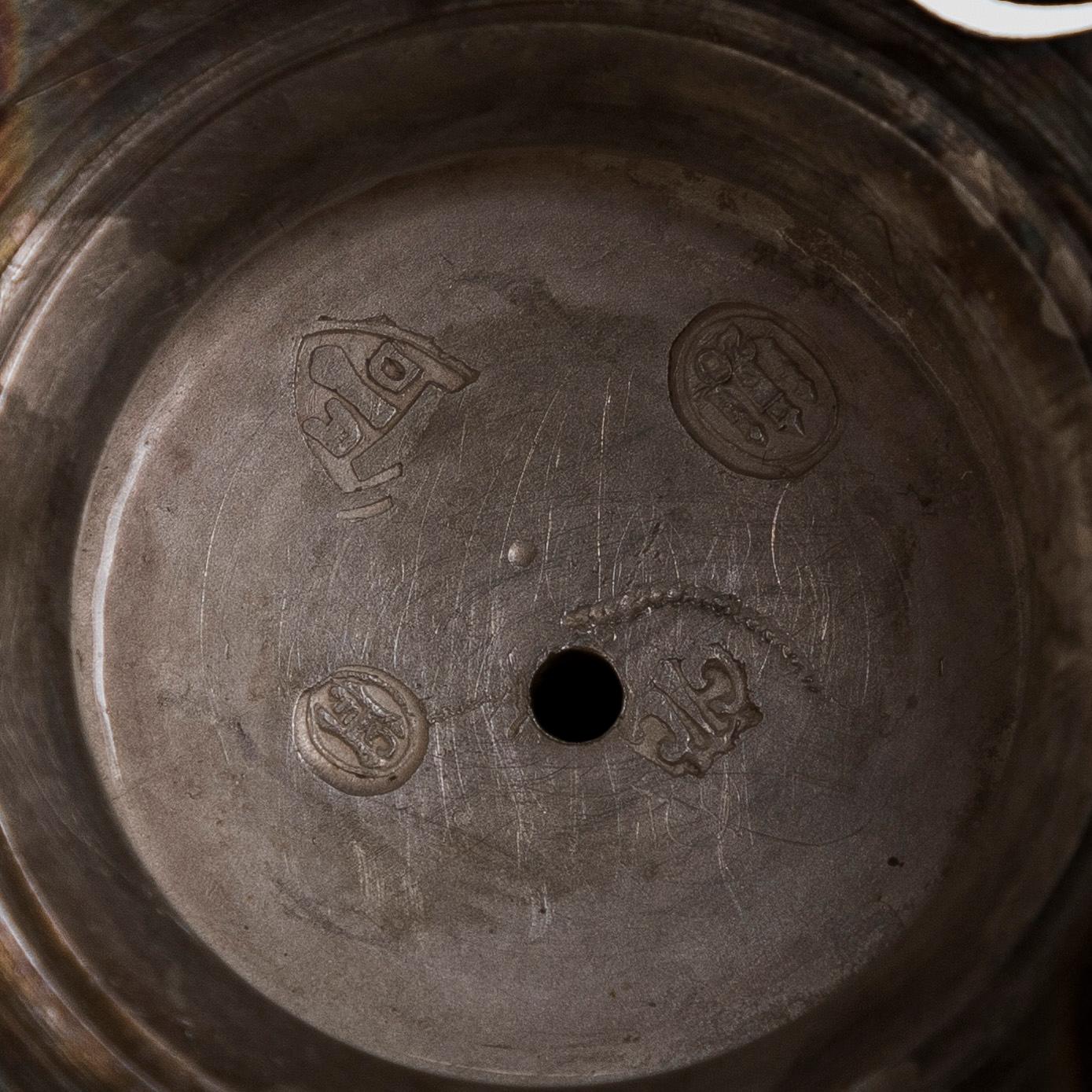 Sockerruska, silver, Thorvald Nielsen Meier, Köpenhamn, Danmark, 1920.