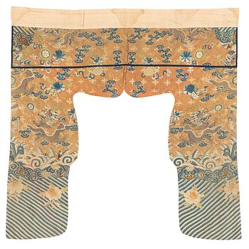 992. A silk altar draping, Qingdynasty, 18th century.