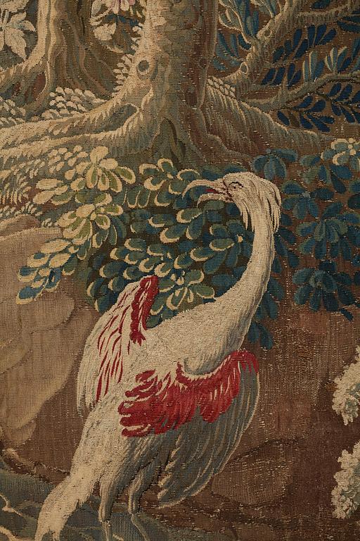 A tapestry, "Verdure", tapestry weave, ca 236,5-238,5 x 290-294,5 cm, Manufacture Royale d'Aubusson,