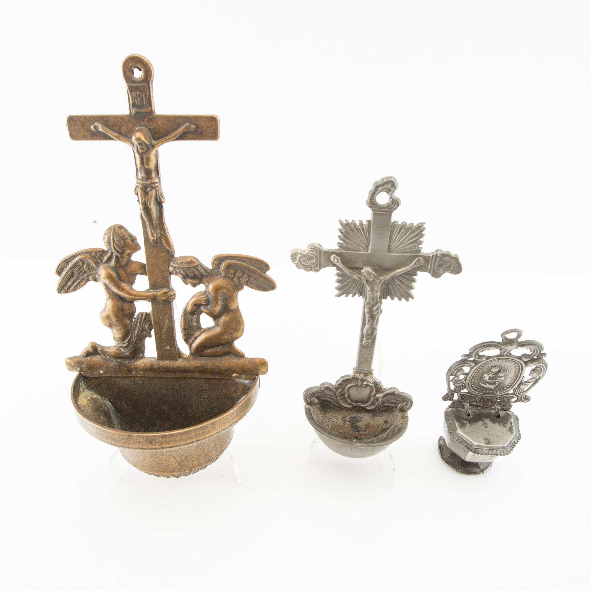 Vigwater bowls 3 pcs 17th/18th century.