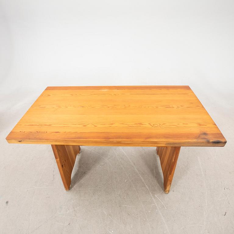 Göran Malmvall, table and chairs, 4 pcs, 1940s/50s.