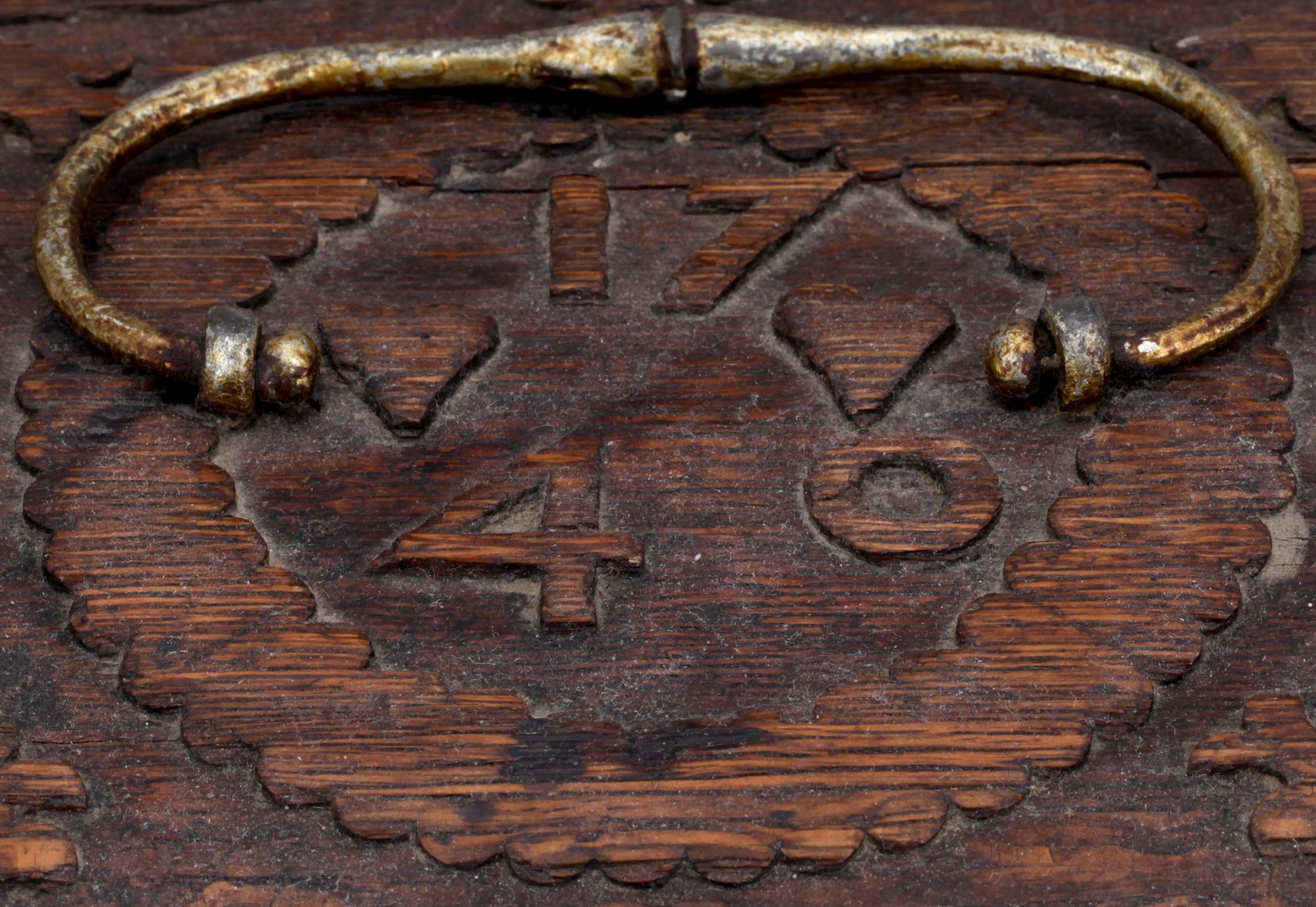 NATTLÅDA/SKRIN, dat 1740.