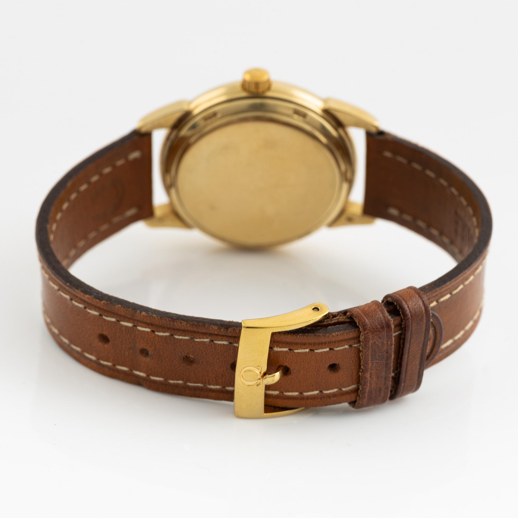 Omega, Seamaster, Calendar, "Honeycomb Dial", armbandsur, 35 mm.