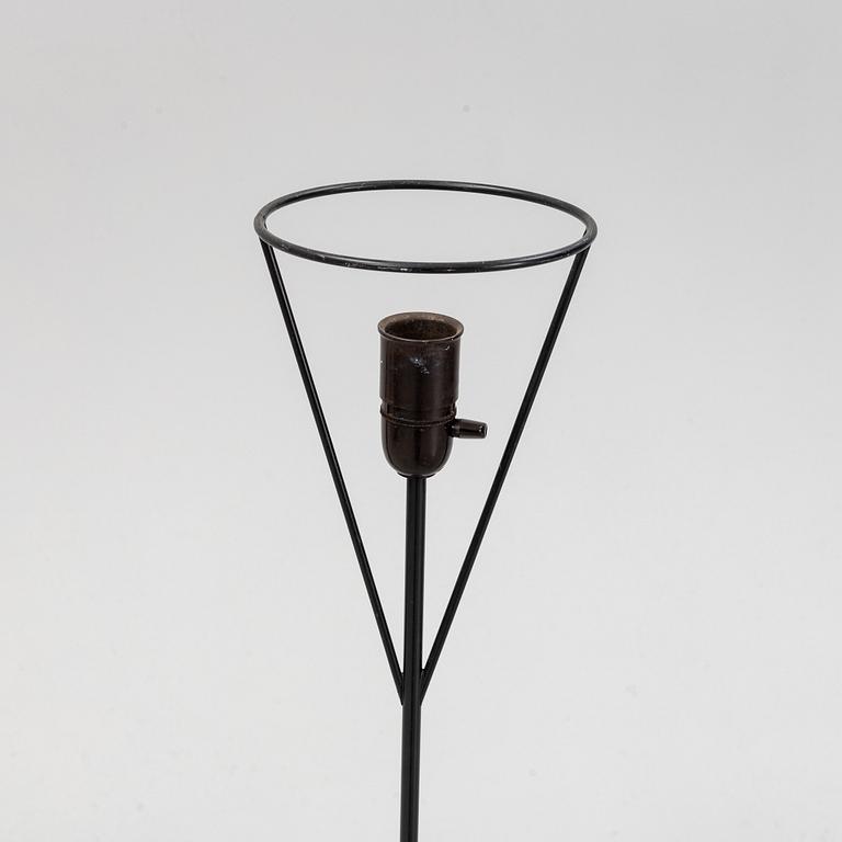 A Swedish Modern floor lamp by Carl Auböck, 'Vice versa', ASEA.